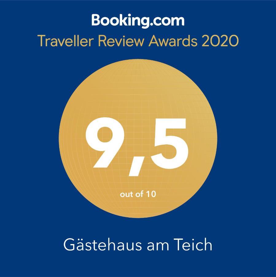 Gaestehaus Am Teich Raben Steinfeld Bagian luar foto